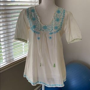 Joshi Top with Embroidery